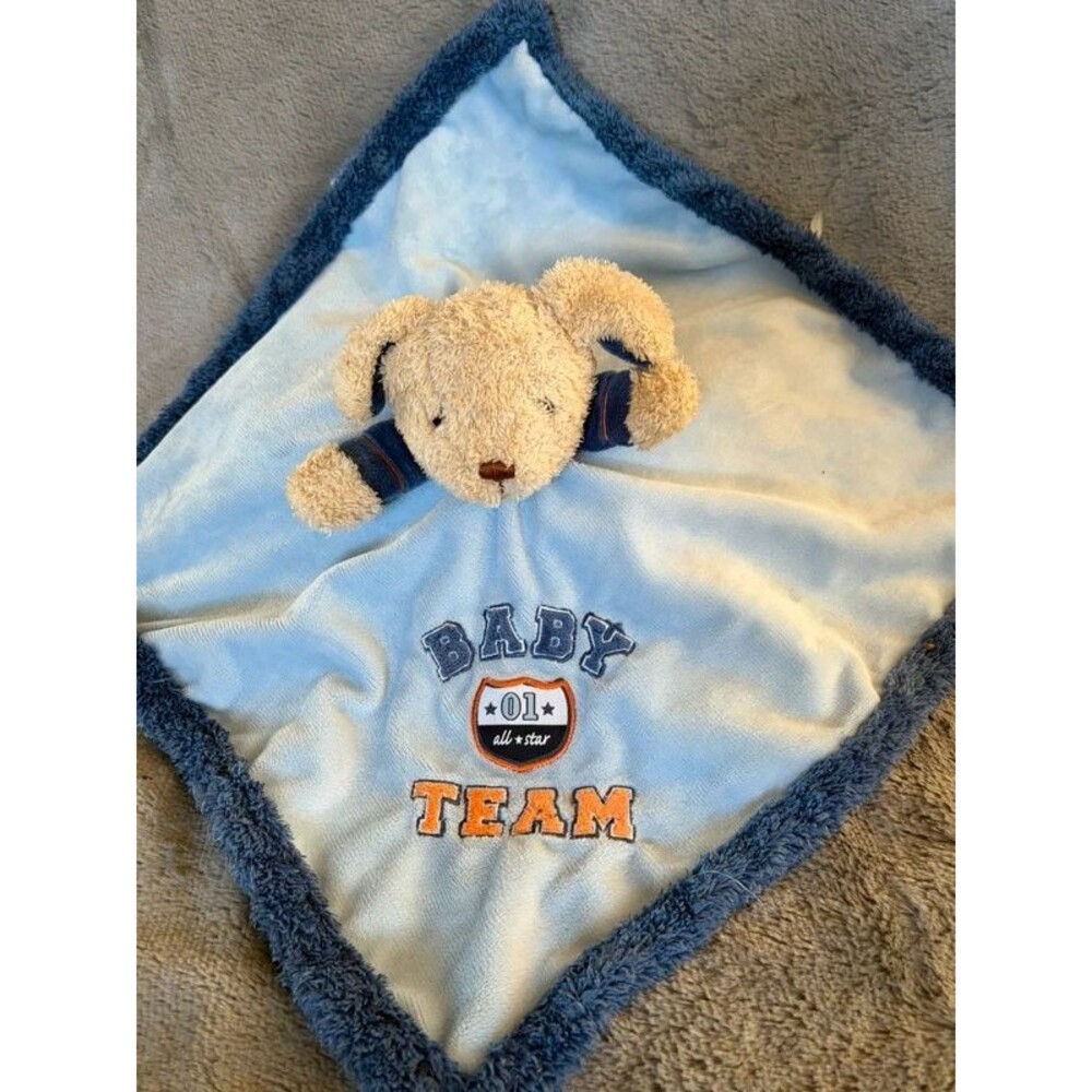 Carter's Dog "Baby Team 01" Sports Lovey Security Blanket
